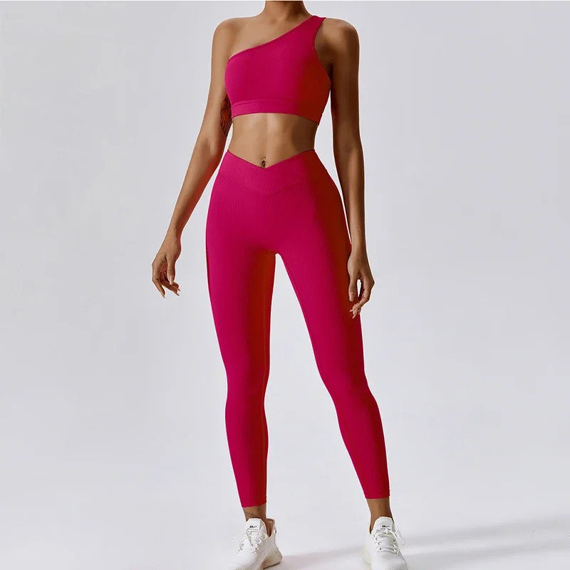 Ribbed Yoga Set Sportswear Wom - đánh giá và giá Yoga Fitness Hoodie