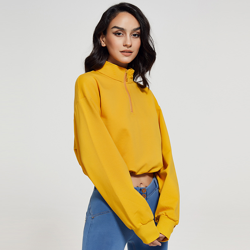 WESTSHAN EU Size Stand Collar  - đánh giá và giá Yoga Fitness Hoodie