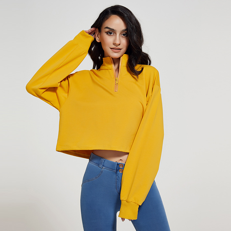 WESTSHAN EU Size Stand Collar  - đánh giá và giá Yoga Fitness Hoodie