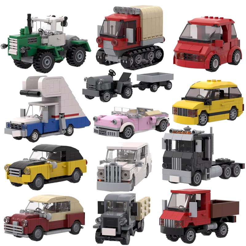 MOC City Mini Car Tractor Snow - đánh giá và giá Victor Racket Jetspeed